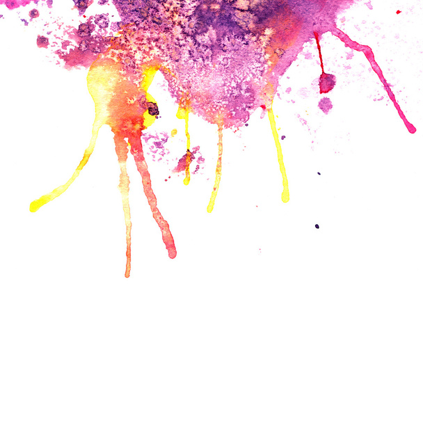 Abstract hand drawn watercolor background - Foto, imagen