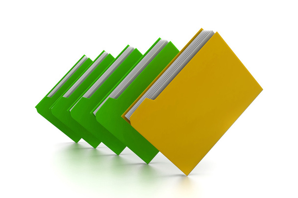 Folder with documents - Foto, Imagem