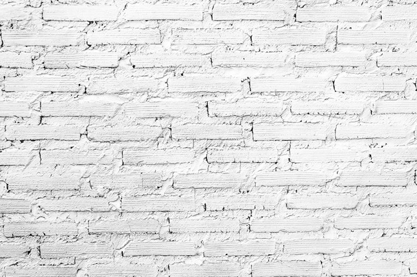 pared de ladrillo blanco textura vintage fondo
. - Foto, Imagen