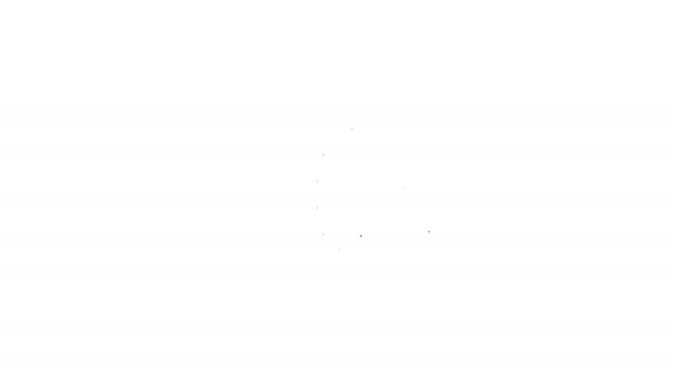 Icona della linea Cronometro grigio su sfondo bianco. Un timer temporale. Segno cronometro. Animazione grafica 4K Video motion
 - Filmati, video