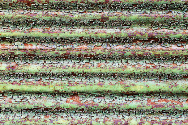 Patrón de una superficie rugosa de metal oxidado
 - Foto, imagen