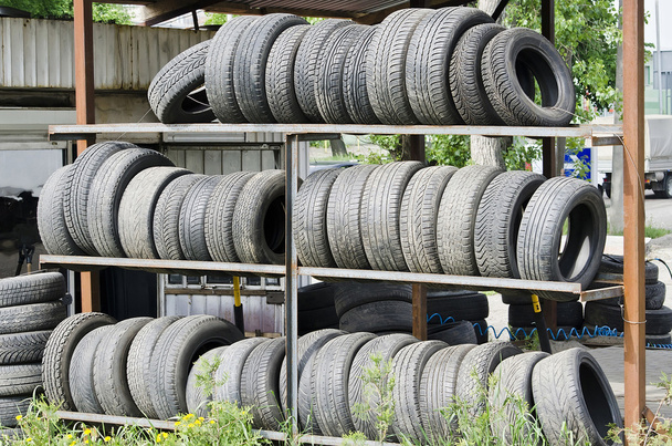 Neumáticos de coche - Foto, imagen