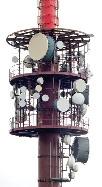 Telecommunications tower - Photo, Image