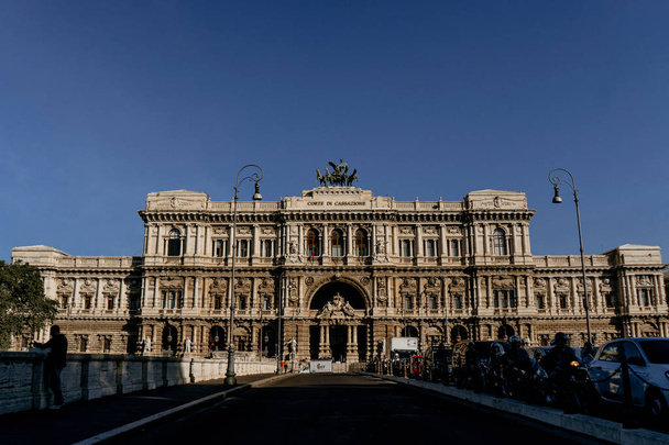 ROME, ITALY - 12 SEPTEMBER 2018: Appearance of the Palace of justice in Rome - Foto, Bild
