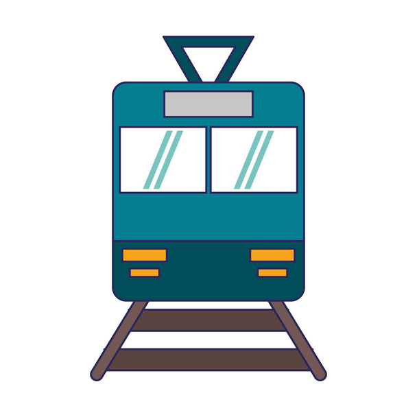 Symbol veřejné dopravy Tranvia - Vektor, obrázek