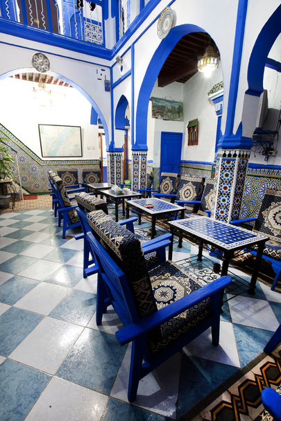 Arquitetura interior marroquina
 - Foto, Imagem