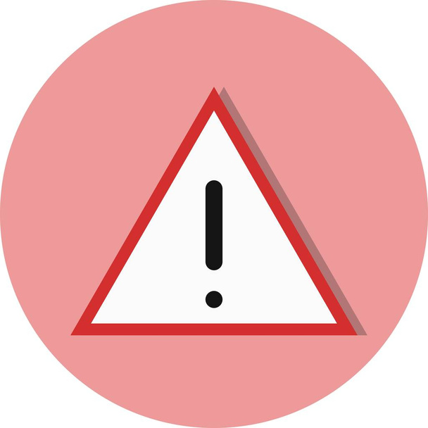 Ilustracja ostrzeżenie tablica ikona - Zdjęcie, obraz