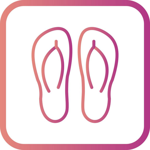 Icono de zapatillas de ilustración
 - Foto, imagen