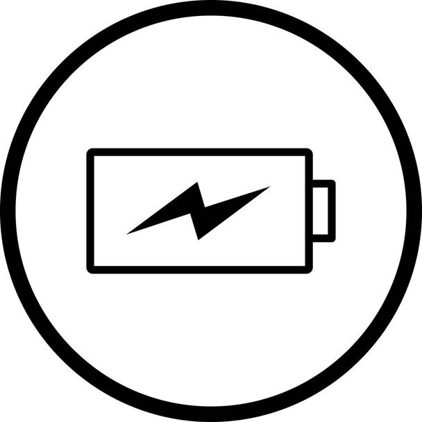 Icono de batería de carga de ilustración
 - Foto, imagen
