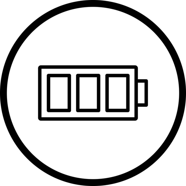 Ilustración Icono de batería completa
 - Foto, imagen