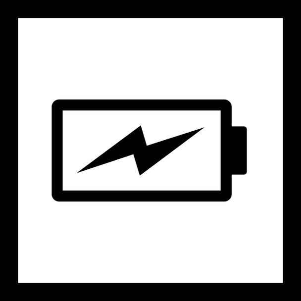Obrázek ikona nabíjecí baterie - Fotografie, Obrázek