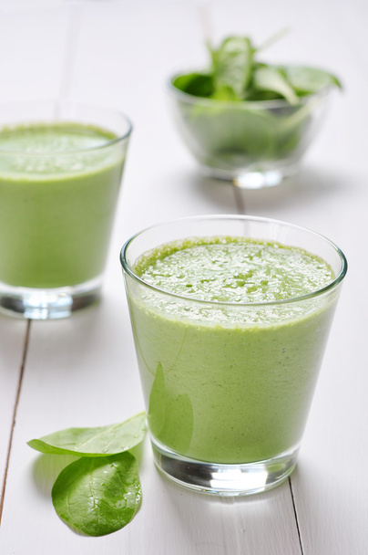 Spinach smoothies - Photo, Image