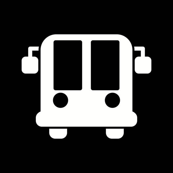 Ilustracja ikona autobusu Airport - Zdjęcie, obraz