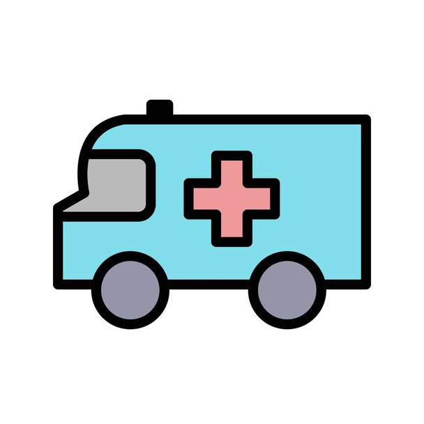 Иллюстрационная икона скорой помощи
 - Фото, изображение
