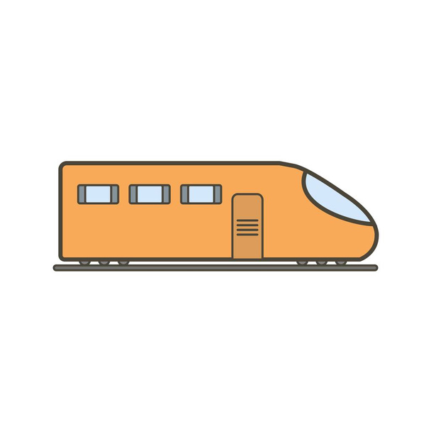 Illusztráció vonat ikon - Fotó, kép