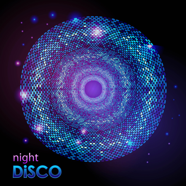 Disco abstract background - Διάνυσμα, εικόνα