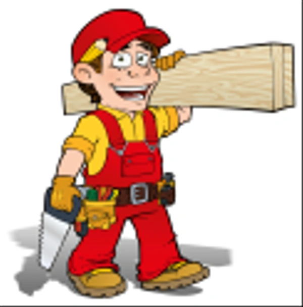 tamirciyle - marangoz kırmızı - Fotoğraf, Görsel