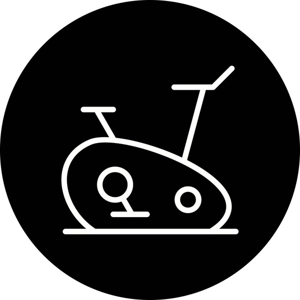 Illustration   Exercise Bike Icon - Photo, Image