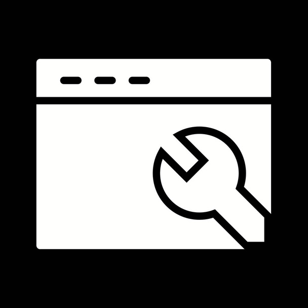 Icono de configuración del navegador de ilustración
 - Foto, Imagen