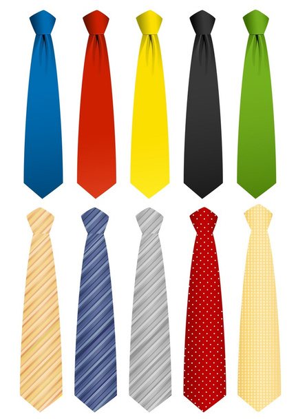 Tie set - Vector, Imagen