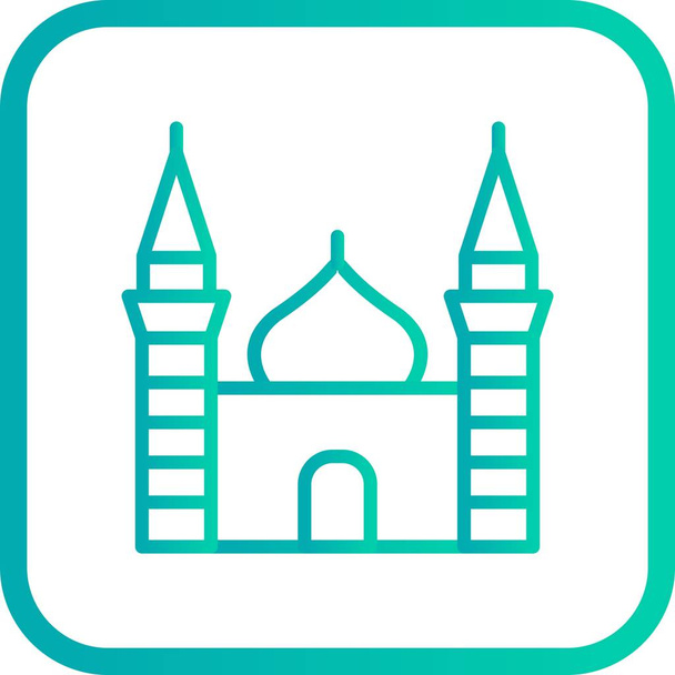 Illustration  Mosque Icon - Photo, Image