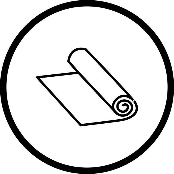 Icono de rollo de papel de ilustración
   - Foto, imagen