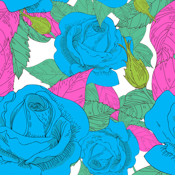 Roses - Vector, Image