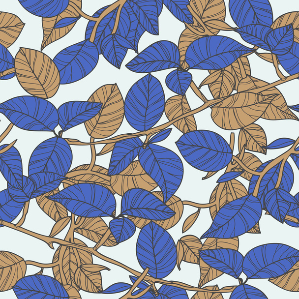 Bright leafs - Vector, Image