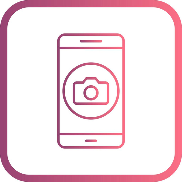 Illustrazione fotocamera Icona dell'applicazione mobile
 - Foto, immagini