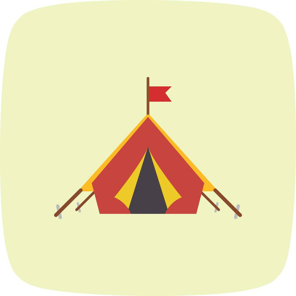 Ícone da tenda da ilustração
 - Foto, Imagem