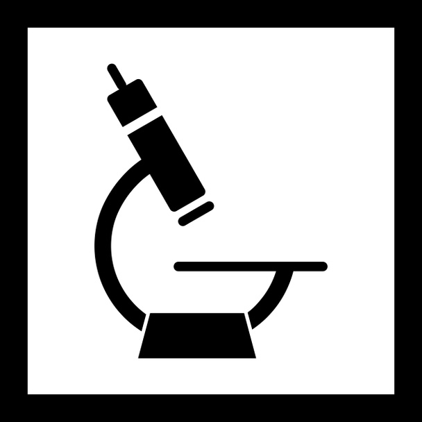 Icono del microscopio de ilustración
 - Foto, Imagen