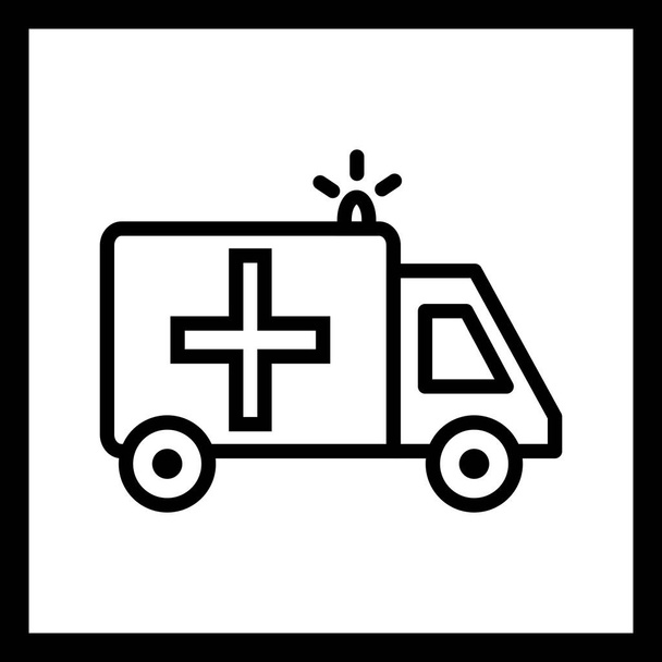 Illustrazione Icona di ambulanza
 - Foto, immagini