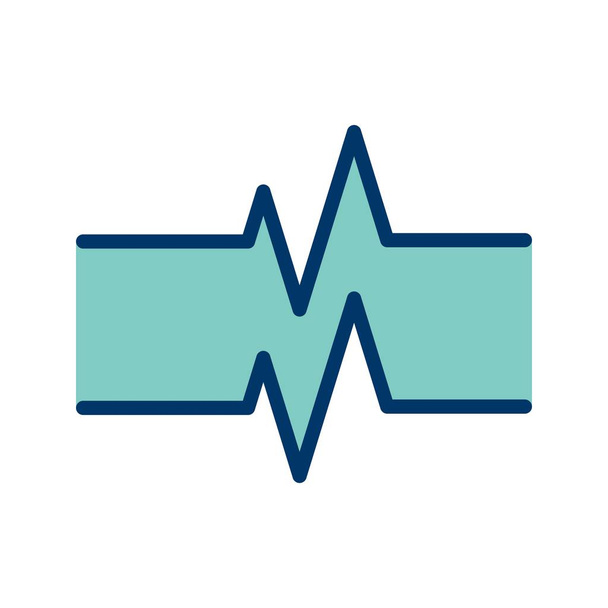 Illustrazione Icona della frequenza cardiaca
 - Foto, immagini
