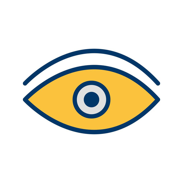 Icono de ojo de ilustración
 - Foto, Imagen