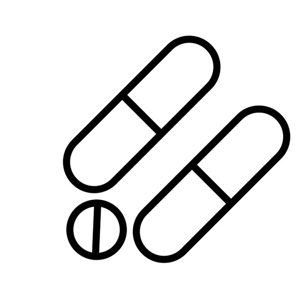 Illustration  Medicines Icon - Photo, Image