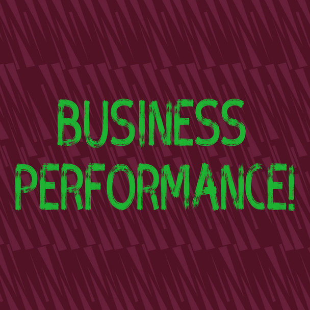 Conceptual hand writing showing Business Perforanalysisce. Business photo showcasing determining how the business can reach better its goals Seamless Isosceles Triangle Maroon Tone in Abstract Pattern - Photo, Image