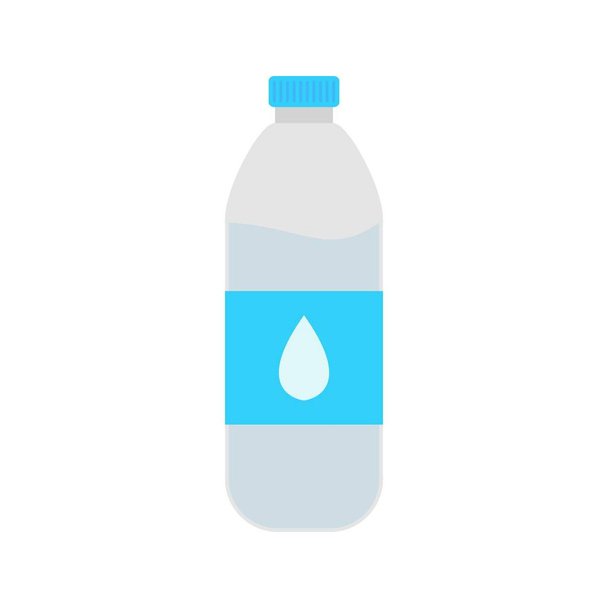 Illustratie water fles icoon - Foto, afbeelding