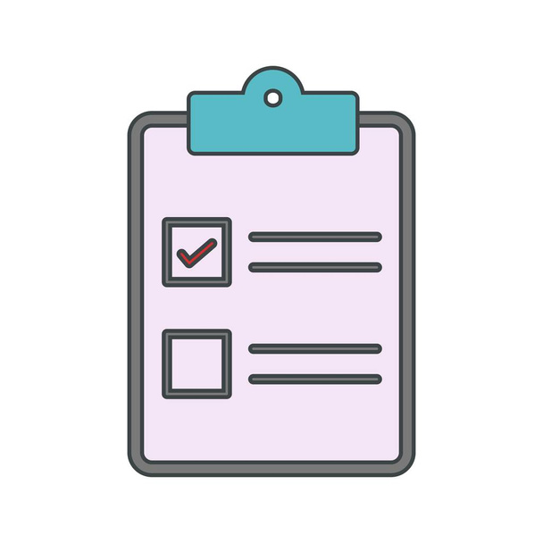 Illustration Checklist Icon - Photo, Image