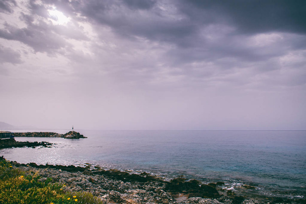 Seascape. Tengeri utazás Krétán - Fotó, kép