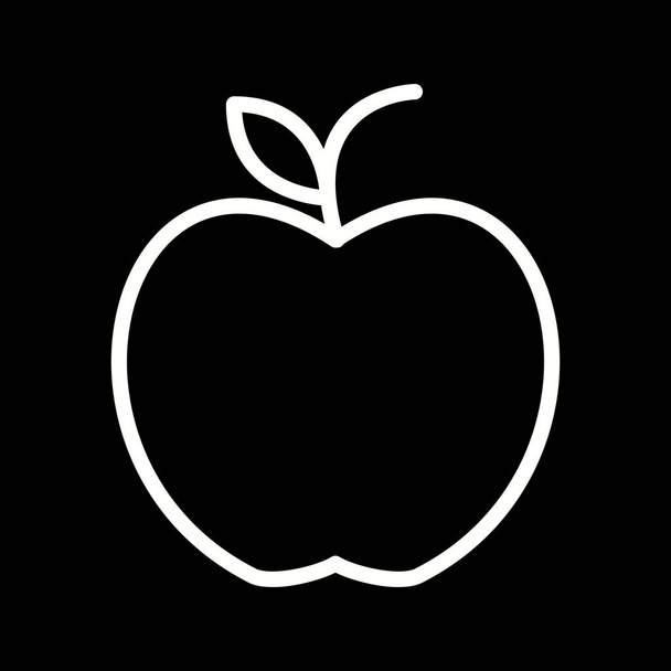 Illustration  Apple Icon - Photo, Image