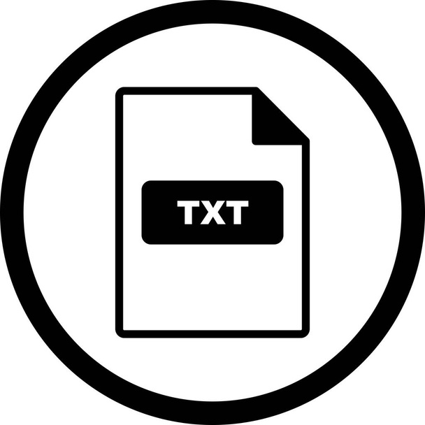 Illustration TXT Icon - Photo, Image