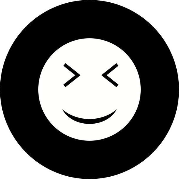 Illustration Wink Emoji Icon - Photo, Image
