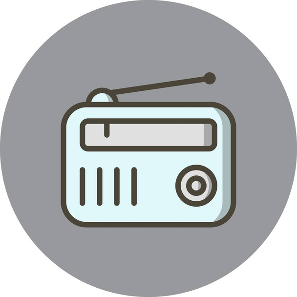 Ilustración Radio Icono
 - Foto, imagen