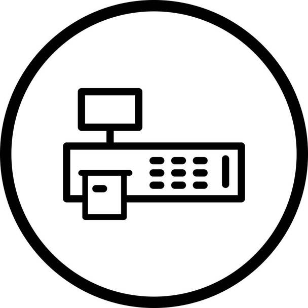 Icono de la máquina de facturación de ilustración
 - Foto, Imagen