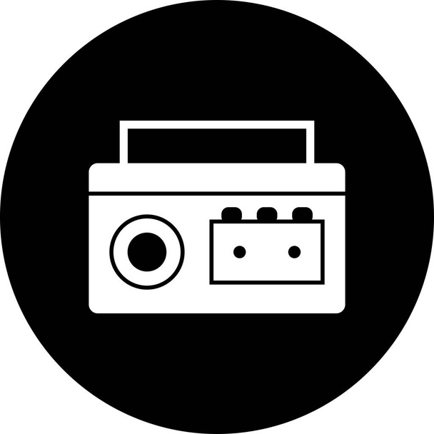 Illustrazione icona del lettore di cassette
 - Foto, immagini