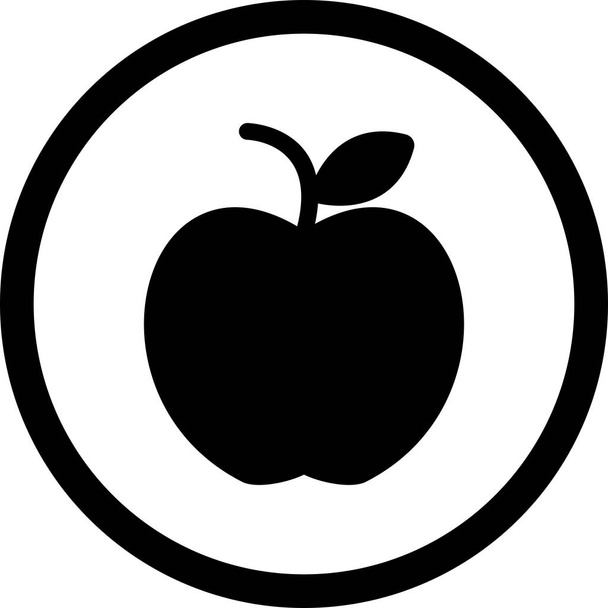 Illustration Apple Icon - Photo, Image