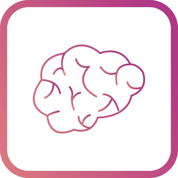 Illustration Icône du cerveau
 - Photo, image