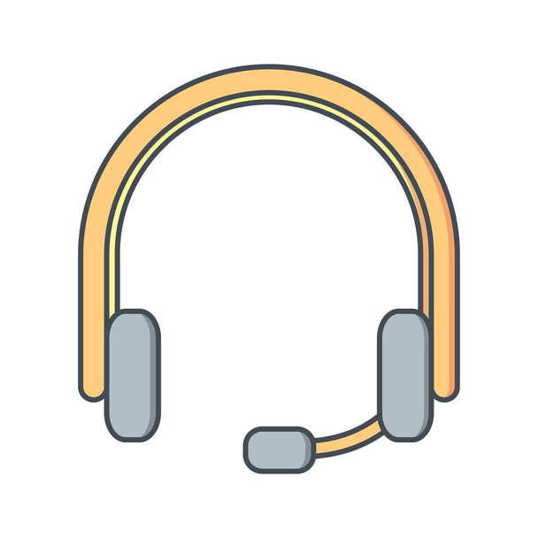 Ilustracja ikona słuchawek - Zdjęcie, obraz