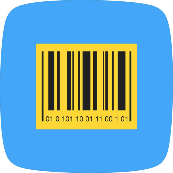Illustratie barcode icoon - Foto, afbeelding