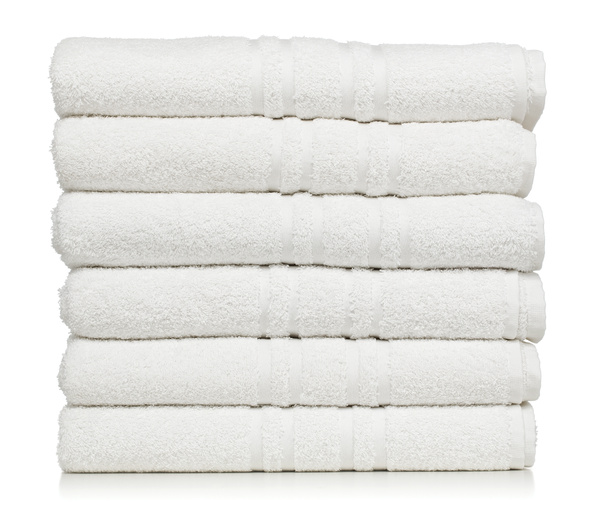 pile de serviettes blanches - Photo, image